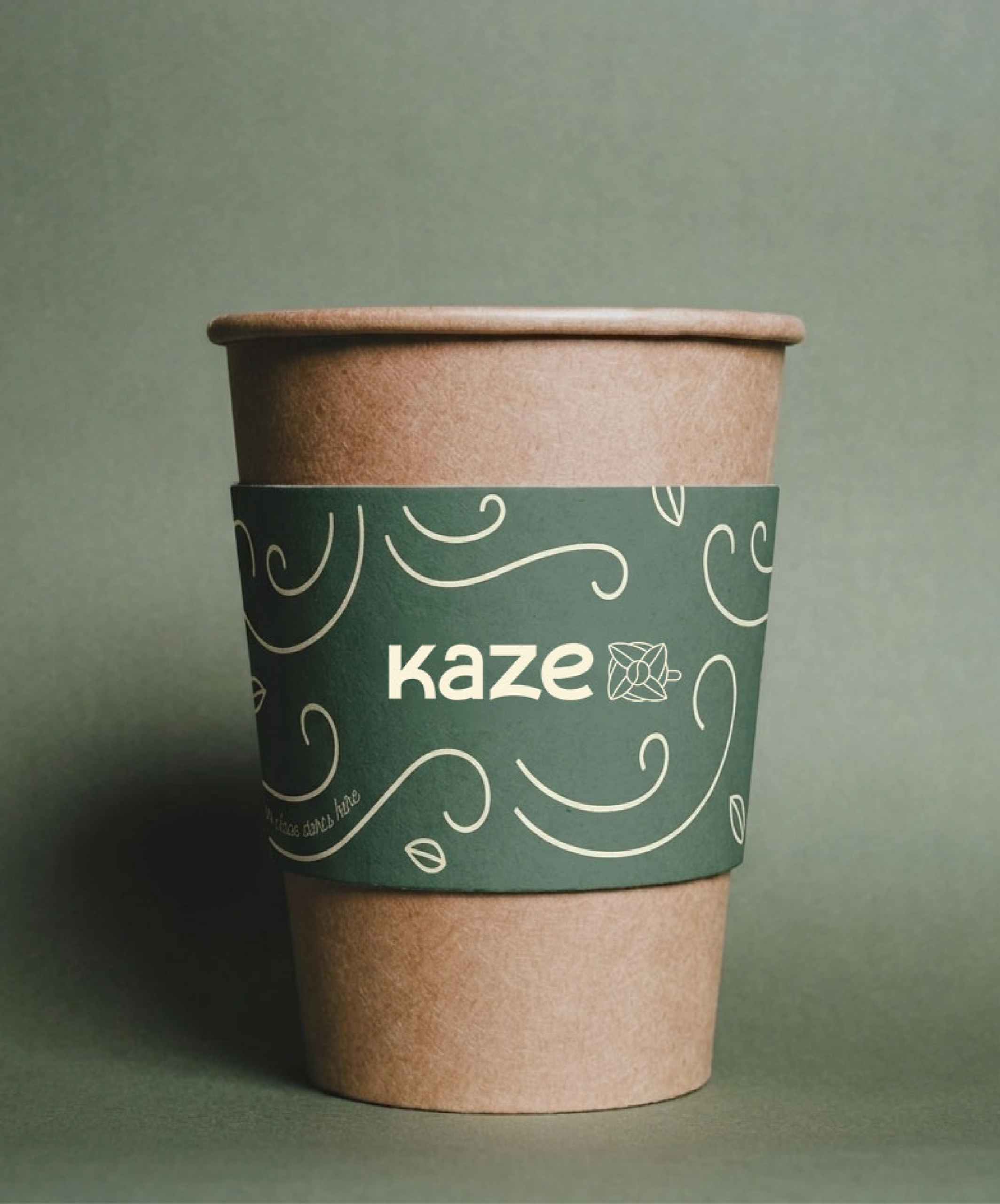 Kaze Cafe Brand Illustration 6