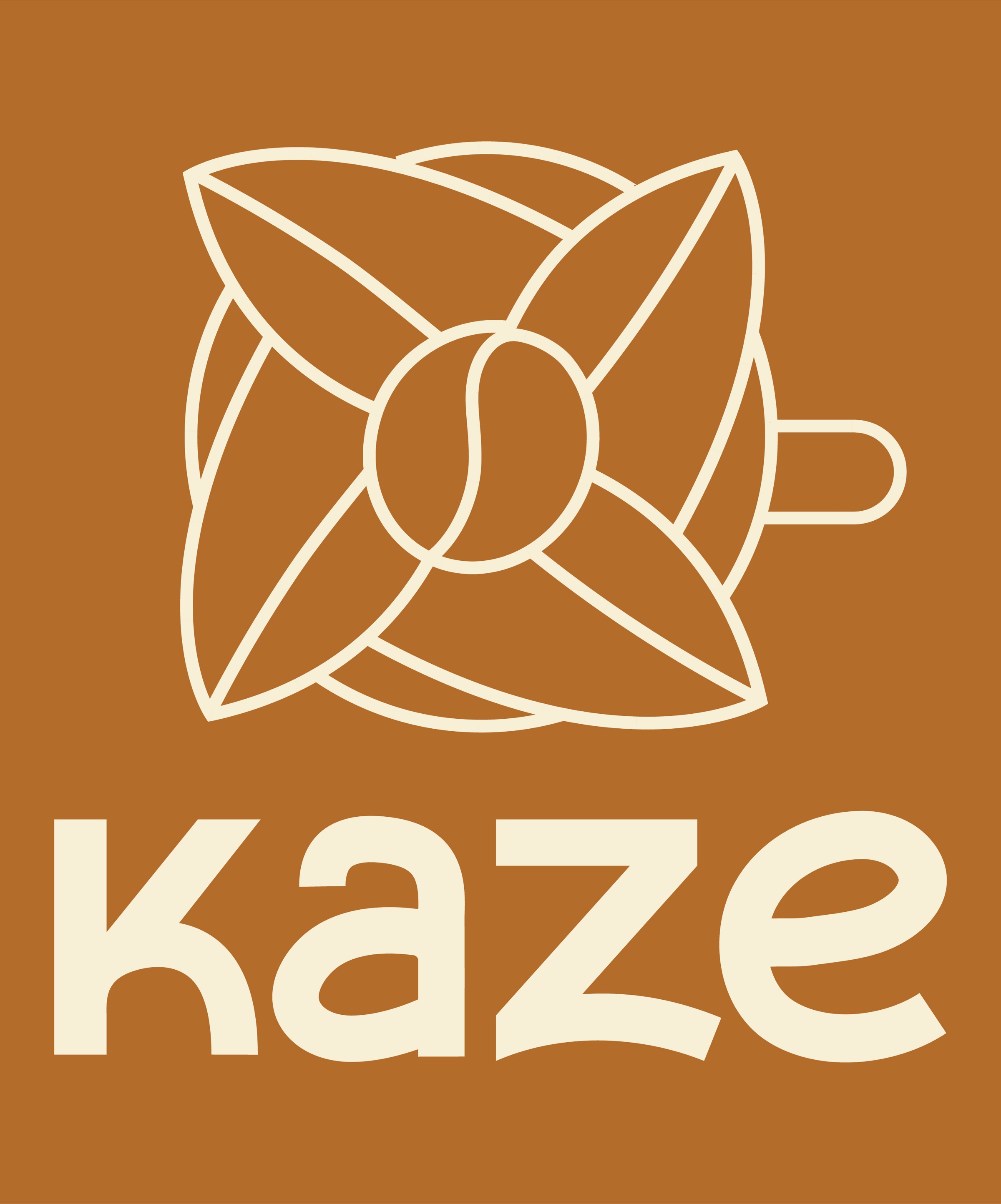 Kaze Cafe Brand Illustration 2