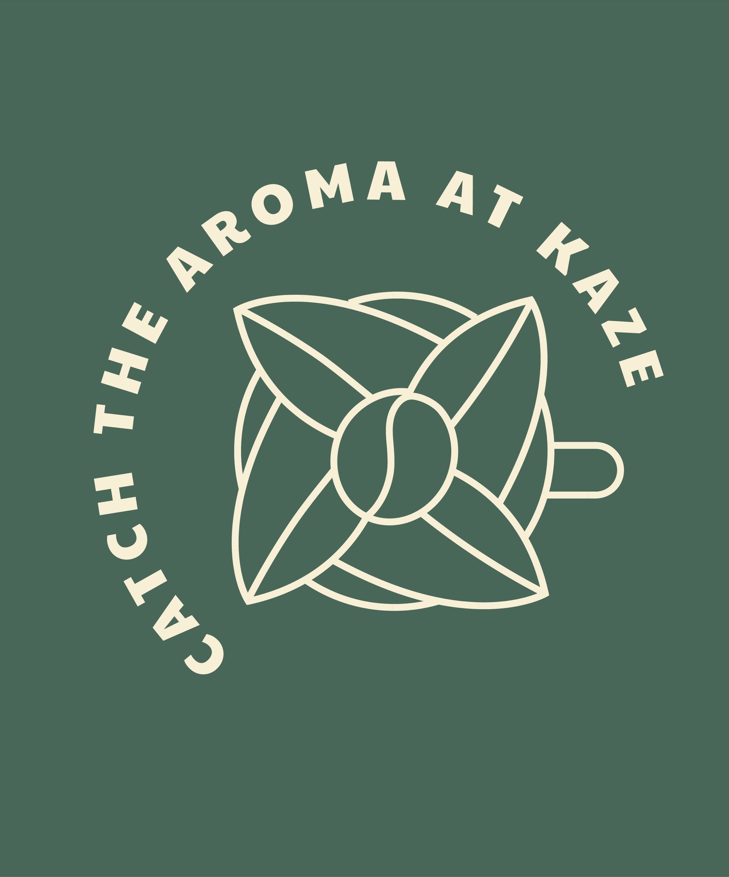 Kaze Cafe Brand Illustration 3